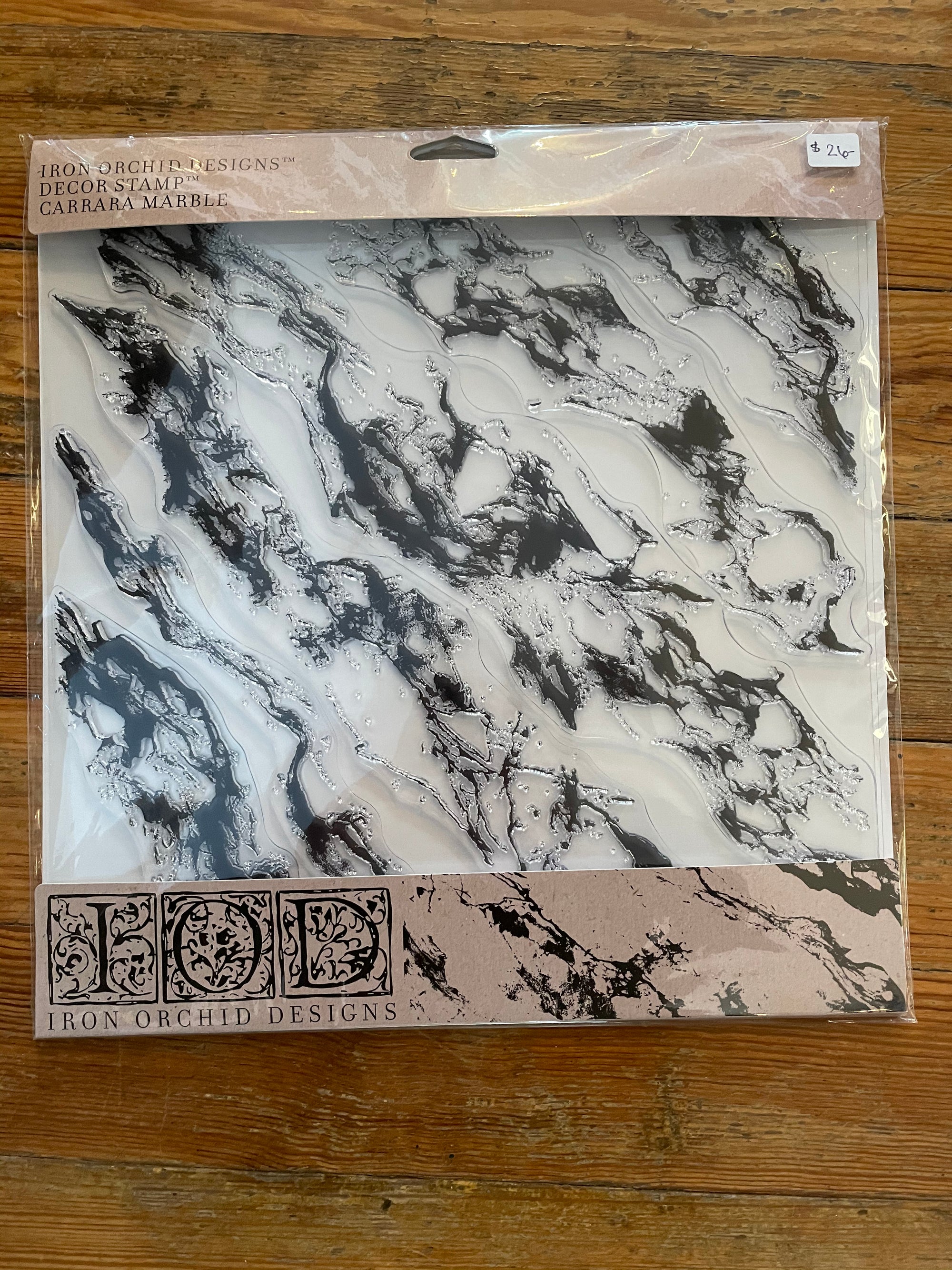 IOD Stamp Carrara Marble