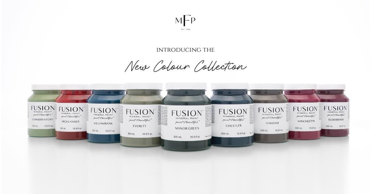 Fusion Mineral Paint NEW Color Collection SUMMER 2022