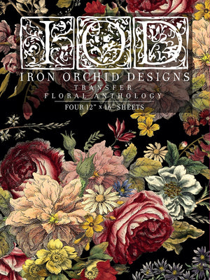 IOD Transfer Floral Anthology 12x16