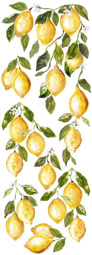 Lemon Drops 12 x 33 Decor Transfer